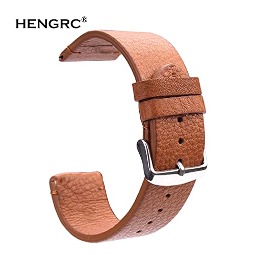 Sangle de montre en cuir 20 mm pour remplacer un bracelet usé - 4