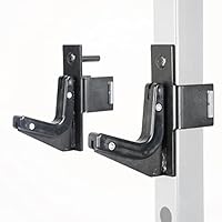 Amazon.co.jp: SYL Fitness Jフック 2x2インチパワーラック用 1