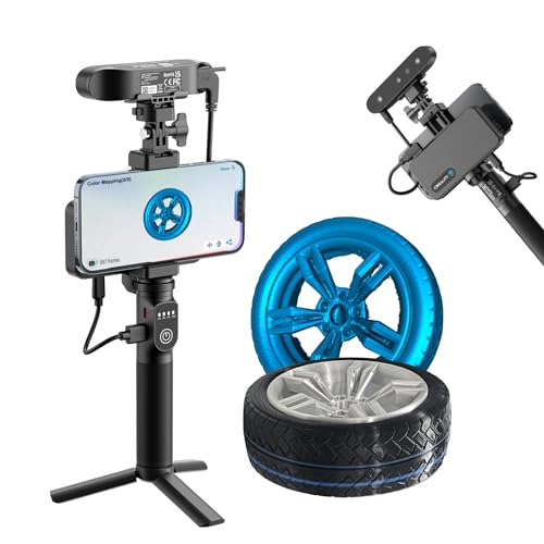 Creality CR-Scan Ferret Pro Scanner 3D pour impression 3D, prÃ©cision de 0,1 mm, numÃ©risation sans fil via WiFi 6, anti-secousse, numÃ©risation couleur 24 bits, prend en charge Mac, iOS, Win et Android