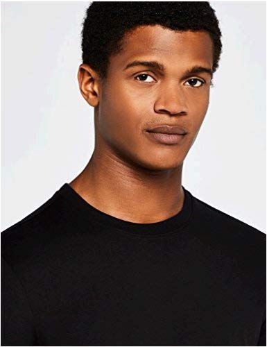 Marchio Amazon - MERAKI Maglia Girocollo in Cotone...