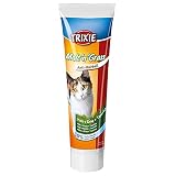 TRIXIE Malt'n'Grass, Anti-Boules de Poils, 100 g