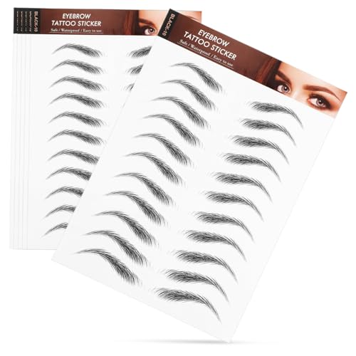 DRESSOOS Pegatinas De Realistas Temporal De Impermeables Para Maquillaje De Ojos Falsas De Transferencia Diseño Natural y Duradero