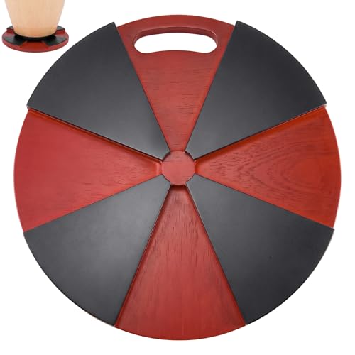 Fumete 13 x 13 Inches Conga Sound Platforms Percussion with Non-slip Rubber Feet Sound Enhancement...