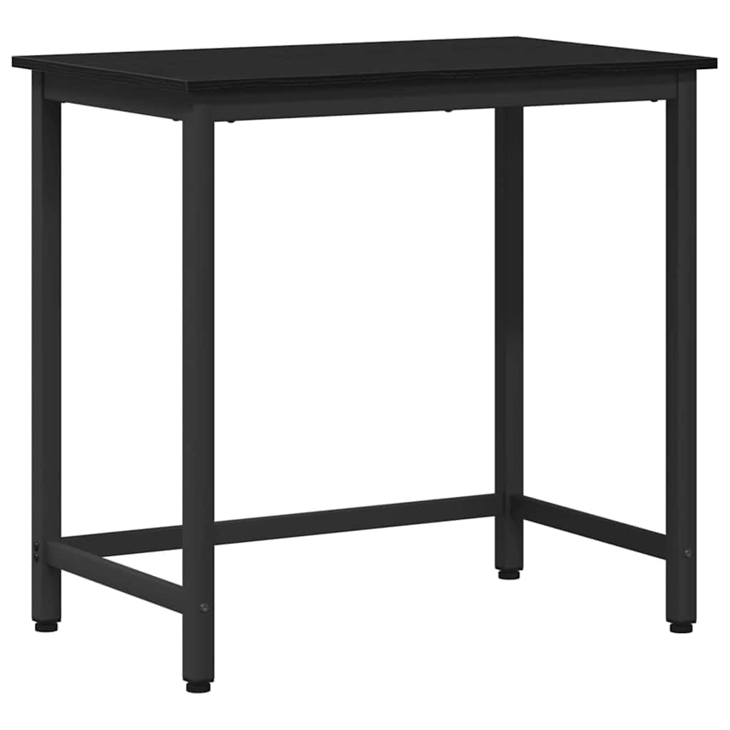 Bureau Chêne Noir 100 x 50 x 76,5 cm, Bois d'Ingénierie et Acier