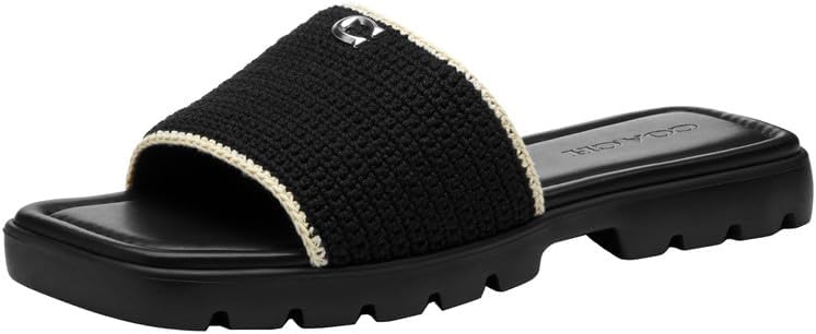 COACH CBX08 L77 10 B FLORENCE CROCHET Black/Chalk 10 B