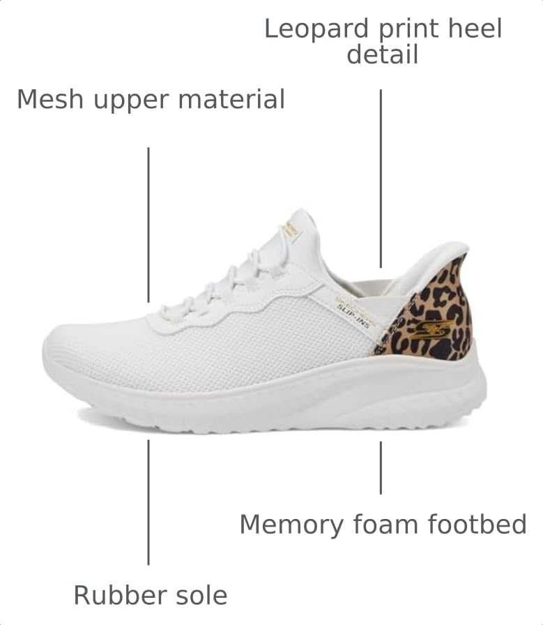 Image of Skechers Women's Bobs Squad Chaos Hands Free Slip-ins Sneakers