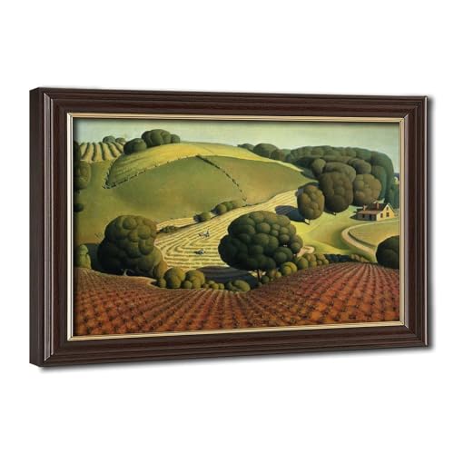Poster Grant Wood Young Corn la solution pour habiller vos petits murs