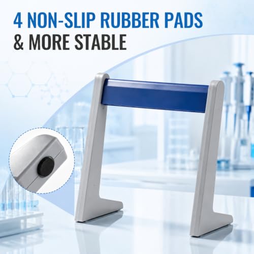 Image of Laboratory Pipette Stand 6 Place Pipettor Rack, Stable L Shaped