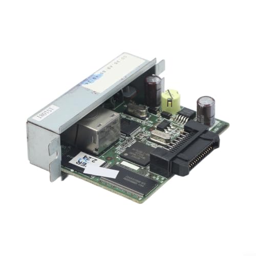 Tarjeta de Red Ethernet UB-E02 para impresoras TM-T88III T88IV J7000 - Adaptador LAN rj45 10/100Mbps para actualización de sistema POS placa PCB tamaño estándar miniatura 6