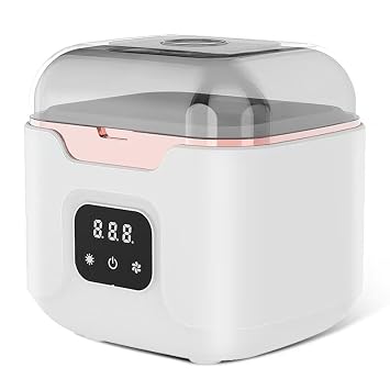 PIGETALE Ultrasonic Retainer Cleaner Machine 48kHz, 240ML Dental Cleaning Pod for Denture Mouth Guard Aligner Night Guard Braces Toothbrush Heads Jewelry, 24W UV Cleaner with Digital Timer & 3 Modes