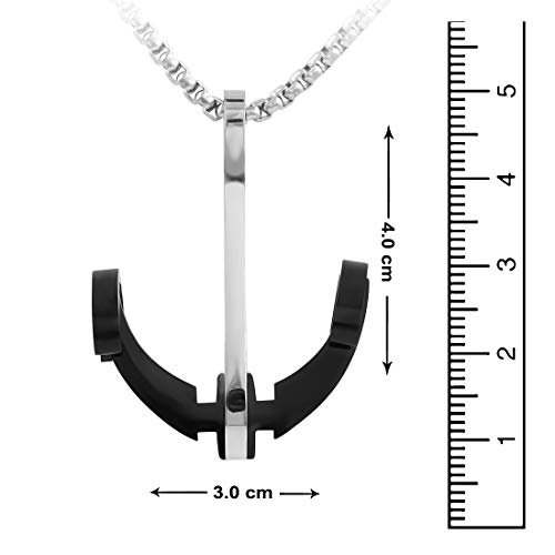Image of Nakabh Premium Personality Stainless Steel Chain Pendant Locket