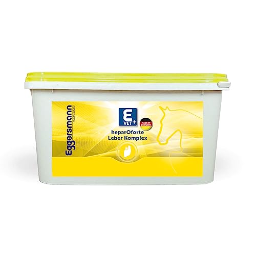 Eggersmann Ergänzungsfutter für Pferde und Ponies – Zusatzfutter für Leberprobleme – 2 kg Eimer