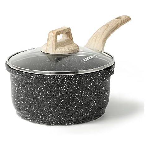 CAROTE Cacerola antiadherente de 16 cm/1,5 L Cover