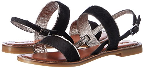 Inuovo 7229, Scarpe col Tacco con Cinturino a T