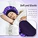 Lawie 8 Pack Colors Satin Lined Silky Sleeping Bonnets Shower Caps Curly Long Hair Protector Night Large Adjustable Wide Brim Band Sleep Hats Hair Wraps for Women Girls (Feminine Colors)
