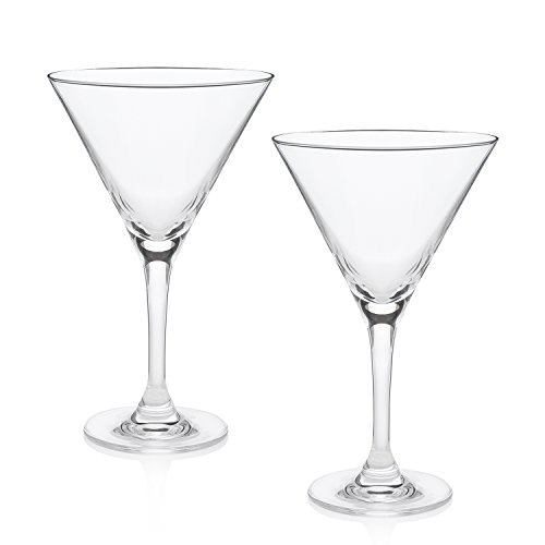 The Worlds Best Martini Glass Dukes Bar Set of 2