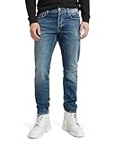 G-STAR Jeans 3301 Regular Tapered para Hombre, Azul (vintage azure 51003-C052-A802), 34W / 32L