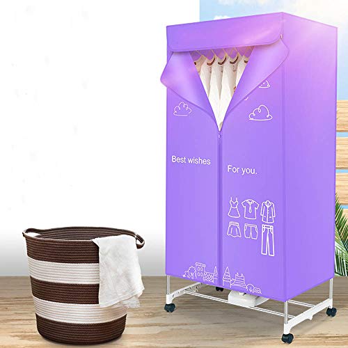 MáQuina De Secar Roupa, MáQuina De Dobrar-Seca PortáTil EléTrica, Com Controle Remoto Temporizador A