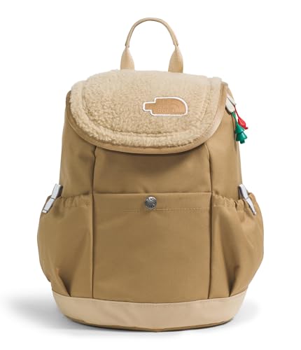 THE NORTH FACE Kids' Mini Explorer Backpack | Small Travel Bag with Padding, Water-Repellent Finish, Reflective Details for Preschoolers, Teddy Brown, One Size