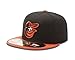 MLB Baltimore Orioles Authentic On Field Black/Orange Cap