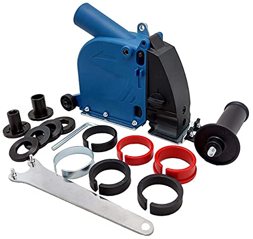 Mauernutfräse SET | Makita Winkelschleifer + Absaughaube + 2 Premium Diamantscheiben – Bild 7