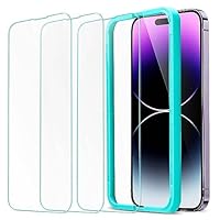 ESR Pellicola Vetro Temperato per iPhone 14 Pro Max (6,7'), Telaio per l’installazione, Protezione...