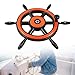 Mqetly Marine Steering Wheel Heavy Duty Multifunction for Ships Boat Accessories