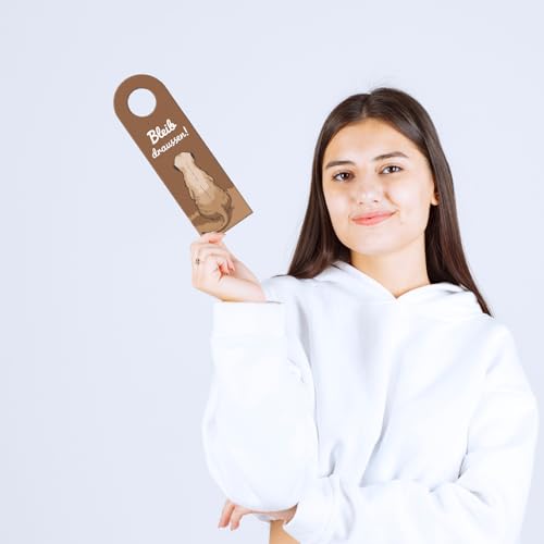 Bleib draussen Komm rein Erdmännchen Türhänger Erdmännchen Türschild für humorvolle Einweihungen oder Geburtstagsgeschenke