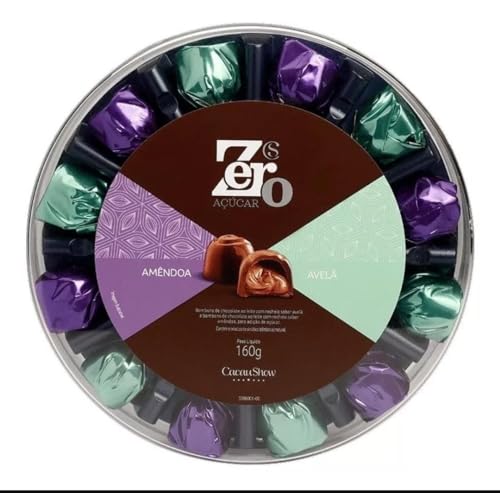Cesta de chocolates Zero açucar cacau show