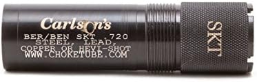 CARLSON'S Choke Tubes 12 Gauge for Beretta Benelli Mobil [ Skeet | 0.720 Diameter ] Stainless Steel | Blued Sporting Clays Choke Tube | Made in USA