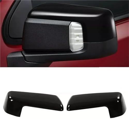 Capot de rétroviseur pour Chevy Silverado 1500 2019-2023 coque noire - 4