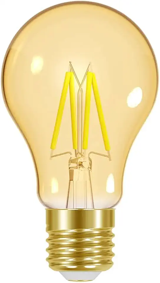 Lâmpada LED Filamento Vintage Autovolt E27, 4W, Ambar Taschibra A60 11080378