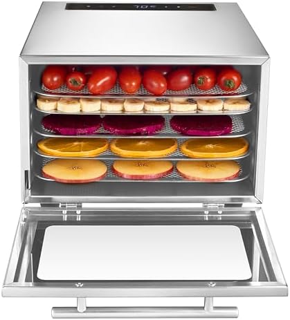 Bild 4 - GASTROBACK #46604 Design Dörrautomat Mini Professional, kompakte Maße für kleine Mengen & knappe Stellflächen, hochwertiges Gastro-Edelstahlgehäuse, 400 Watt, Silber