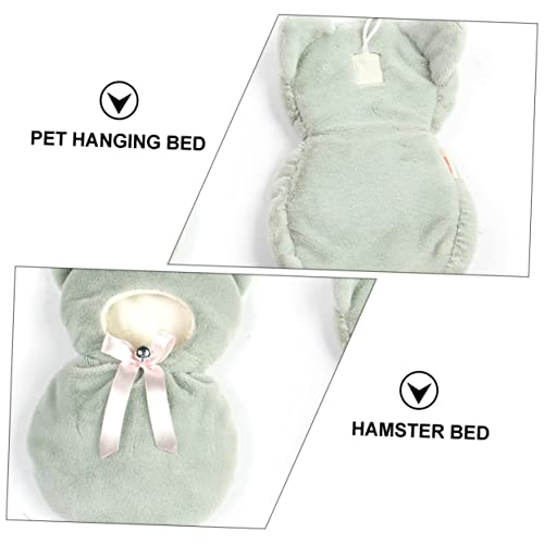 Mipcase Rede Furão 3 Pçs Coelhos Porcos Hamster Rede Anão Pendurado Esquilo Porco Animal Gaiola Cama