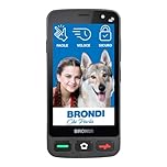 BRONDI Smartphone Amico Pocket - Nero - Android 12 Go