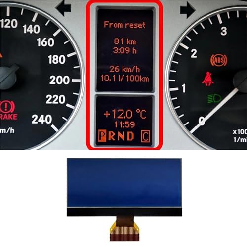 Pantalla LCD de panel de instrumentos para Mercedes Clase A/B W169 W245 5