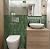 Tiwoos Green Peel and Stick Backsplash Tile 12"x12" Kitchen Self-Adhesive Wall Tiles (10-Sheet)