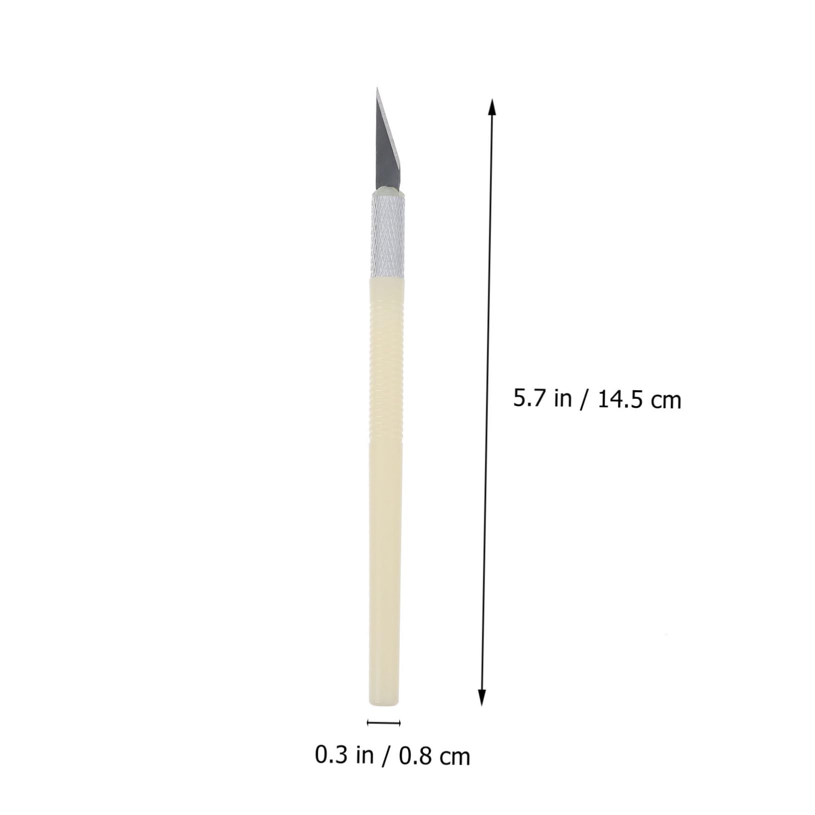 Gogogmee Stainless Steel and Abs Carve Set 13pc Craft Kit 10 Blades and 3 Knives for Art