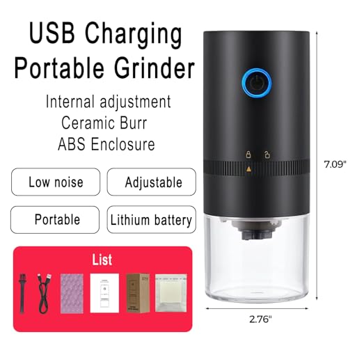 Portable Grinder with Filters