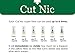 Cut-Nic 6 Hole Disposable Cigarette Filters - Bulk Economy Pack (300 Per Pack) Filter Tips