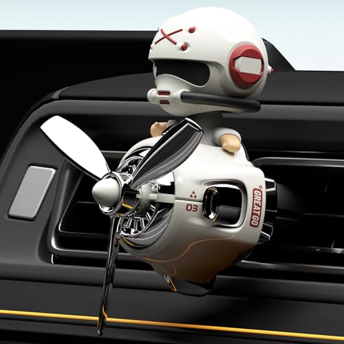 Image of X Men Car Air Fresheners Pilot Car Diffuser | Cute Car Perfume, Funny Car Fragrance, Rotating Propeller Design, Silicone Clip, Easy Installation, Long-Lasting Fragrance