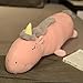 Ankepwj Peluche Gigante Unicorno e Dinosauro Cuscino Lungo Giocattoli Bambola di Peluche Bambini Cuscino per Dormire per Bambini Regalo di Compleanno per Ragazze 120 cm A