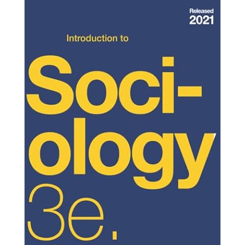 Introduction to Sociology 3e Cover