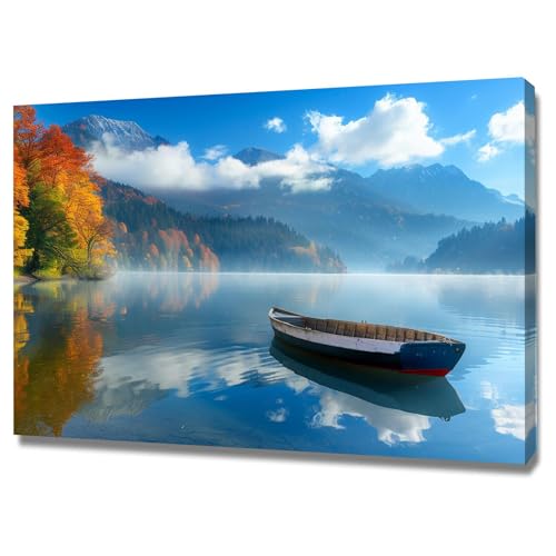 Image de paysage pour décoration murale moderne WODJEM 60x80