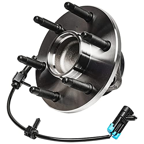 Detroit Axle - 2Wd 6-Lug Front Wheel Hub & Bearing Assembly 515054 Replacement For Silverado Sierra Suburban Savana Yukon Xl 1500 #TOP3