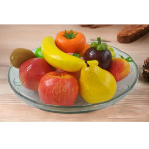 Kit Com 12 Frutas Artificiais Em Tamanho Realista Perfeitas Para Decorar e Embelezar Qualquer Ambien