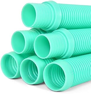 COYMOS 6 Pcs Pool Vacuum Hose, Universal Pool Sweep Hose Replacement with 1.5"