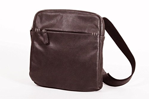 Pochette Katana cuir de vachette vieilli K 21161 marron - 2