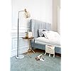 Mkono Macrame Couch Organizer Remote Control Caddy Sofa Armrest Armchair Bedside Storage Holder Bag for TV Remote, Magazine, Books, Cell Phone, iPad, Boho Living Room Home Dorm Decor, Beige
