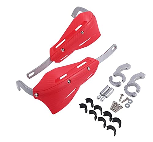 バイク ナックル ハンド ガード 汎用品 防風 防寒 22.2mm 28.6mm 転倒時 レバー折れ 防止 オフロード 社外品